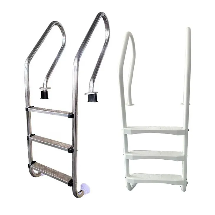 Ráillí láimhe le haghaidh Céimeanna don Linn Snámha